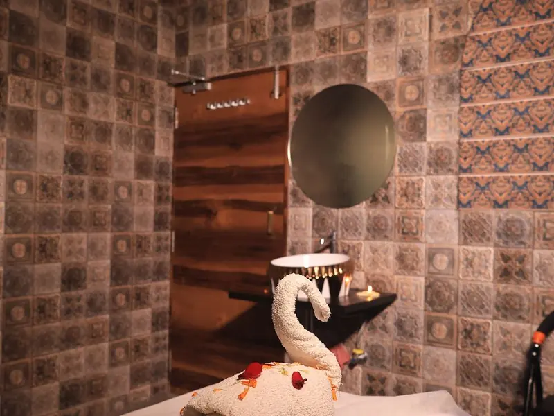 Thai massage therapy suite at Kyraa Spa Vesu
